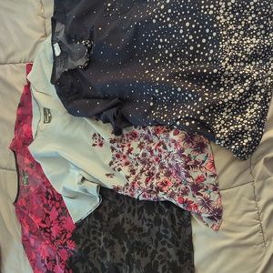 3 scrub tops